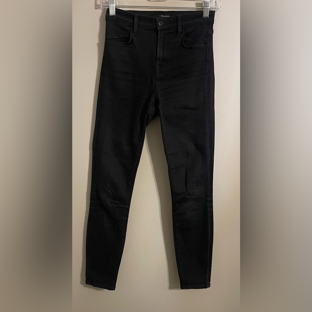 J Brand Alana Black Denim Pants